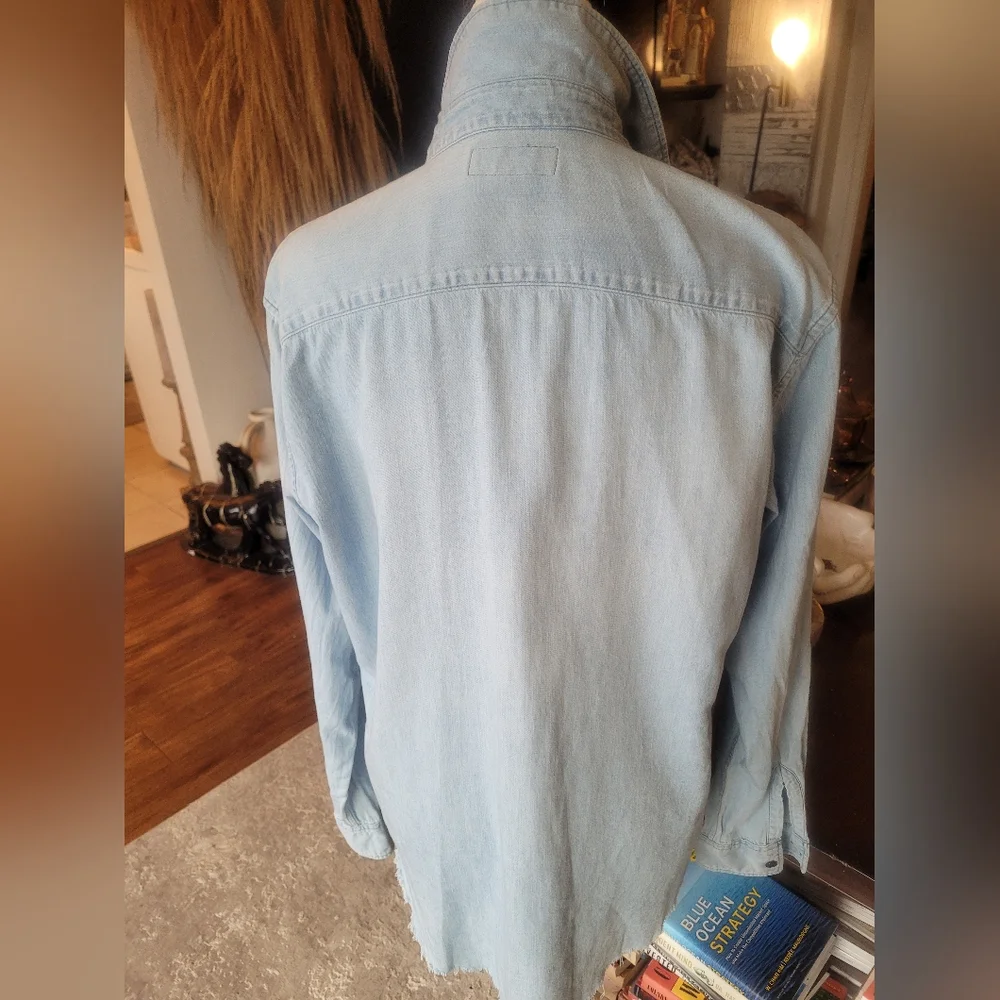 Saint Laurent 2017 Long Sleeve Denim Shirt - Picture 3 of 6